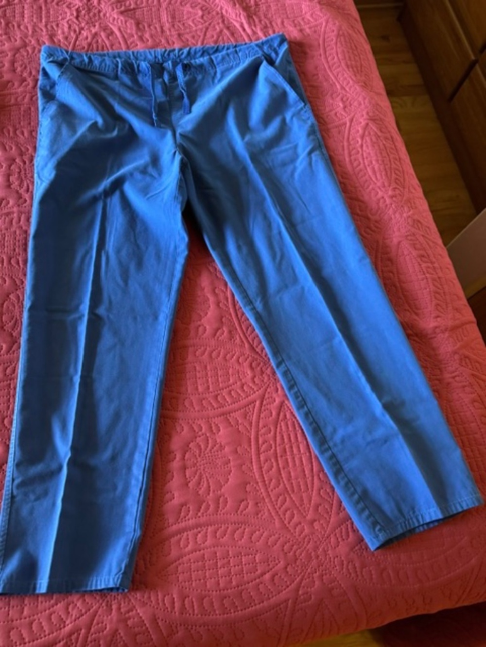 Blue scrub pants, Salus, size small, great condition.